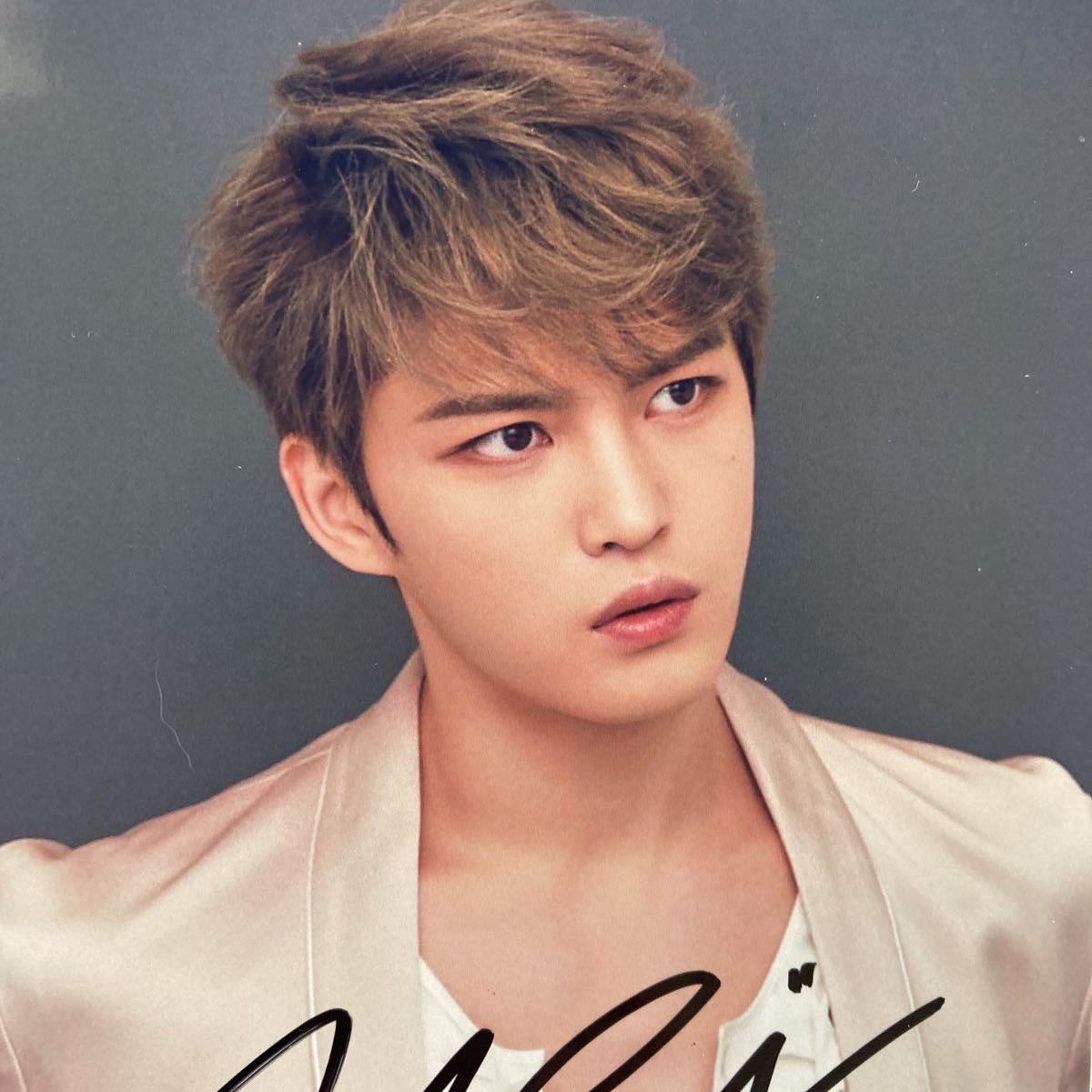 ジェジュン直筆サイン入り2Lサイズ写真…Kim Jae-joong…28_画像2