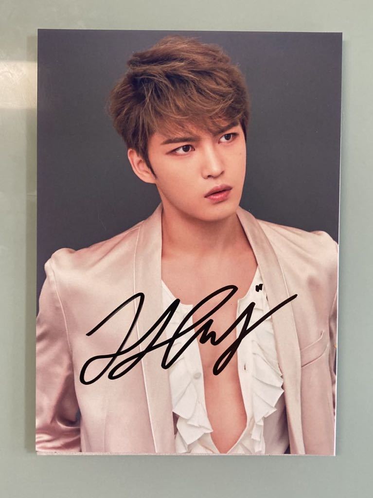 ジェジュン直筆サイン入り2Lサイズ写真…Kim Jae-joong…28_画像3