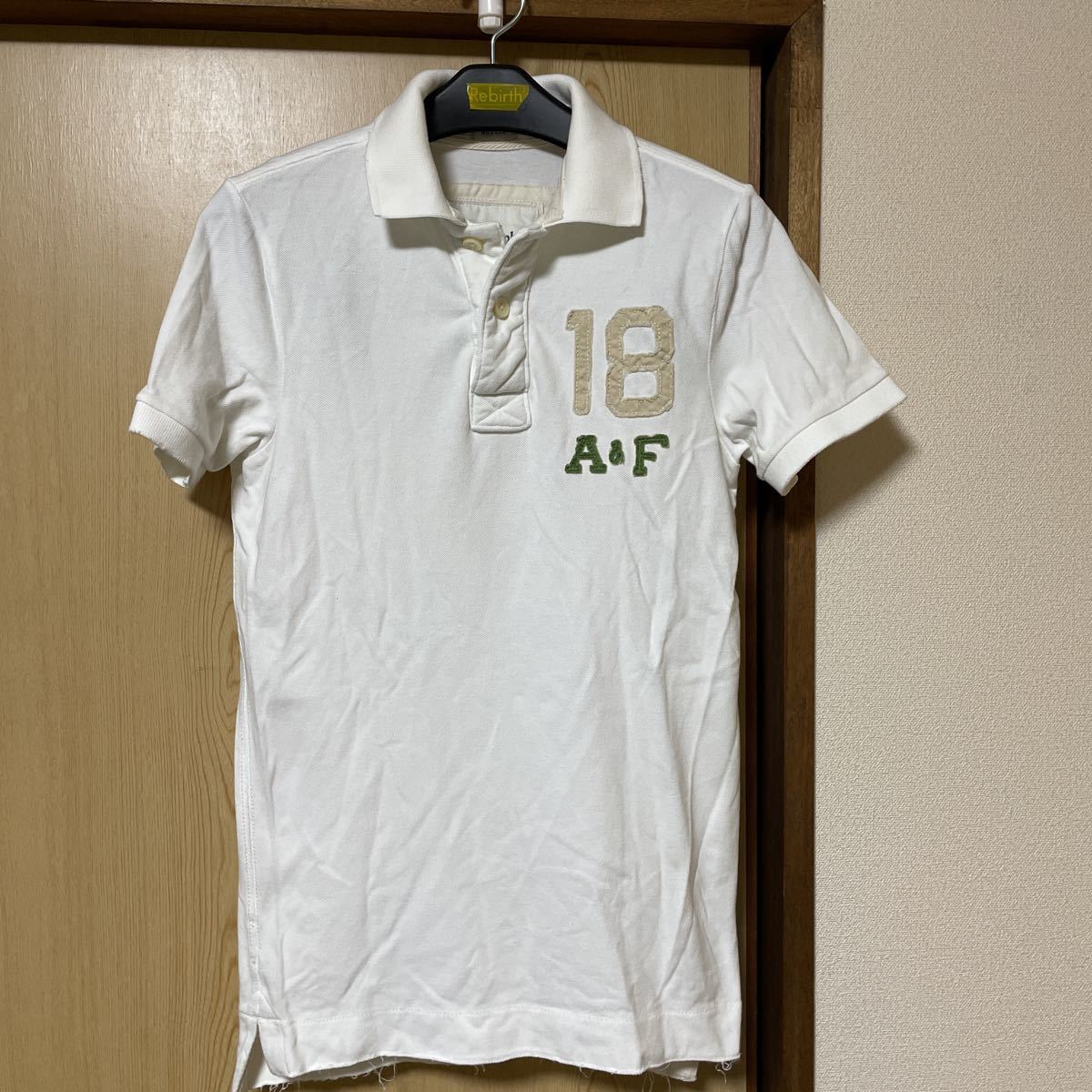 Abercrombie＆fitch半袖ポロシャツメンズ Sサイズ_画像1
