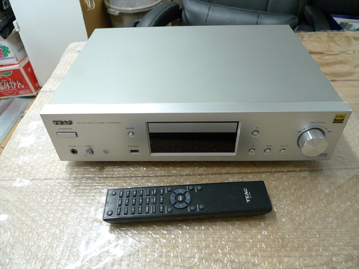 TEAC ネットワーク CDプレーヤー ハイレゾ音源対応 CD-P800NT-S - 通販