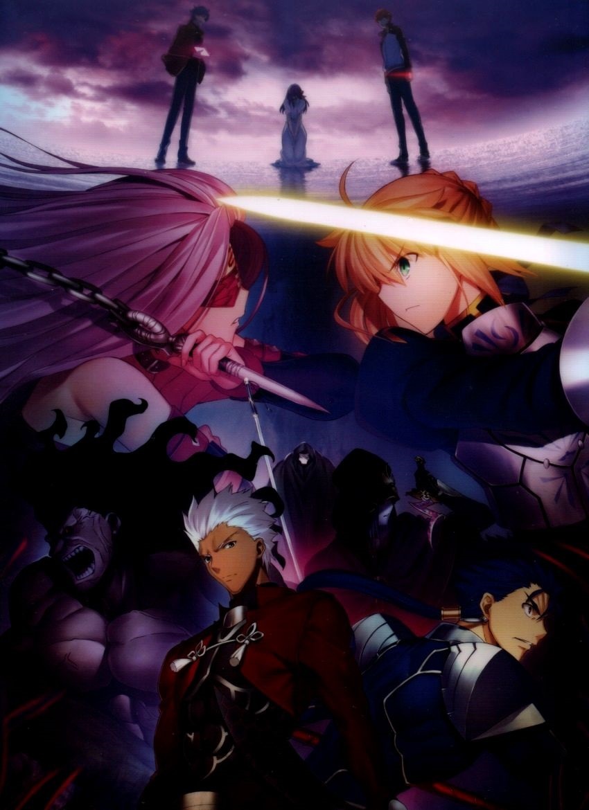 Fate/ stay night　劇場版 Heaven's Feel　A4クリアファイル　1枚　中古　③_画像1