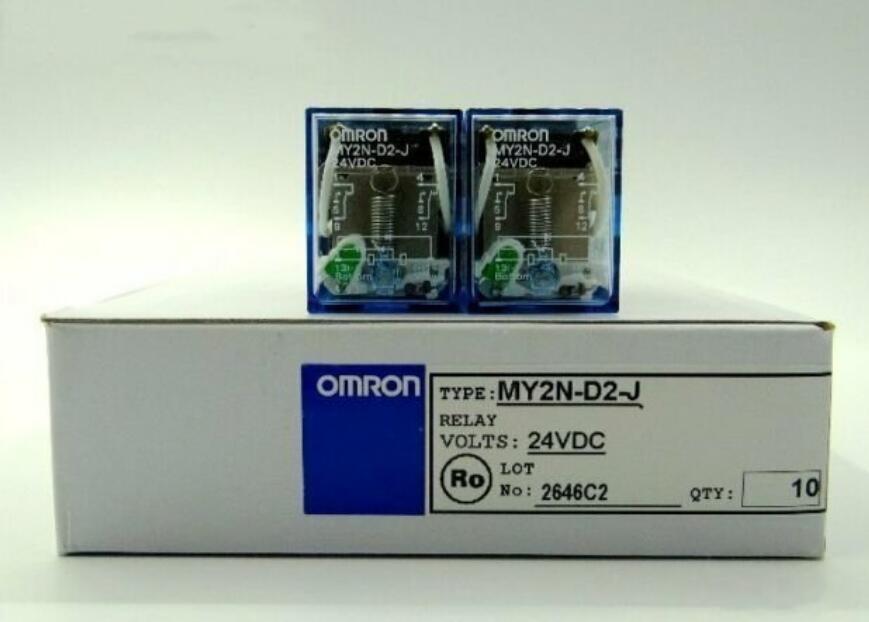 10個入りセット 新品★ OMRON オムロン リレー　LY2N-D2-J 24VDC/DC24V 保証付き_画像1