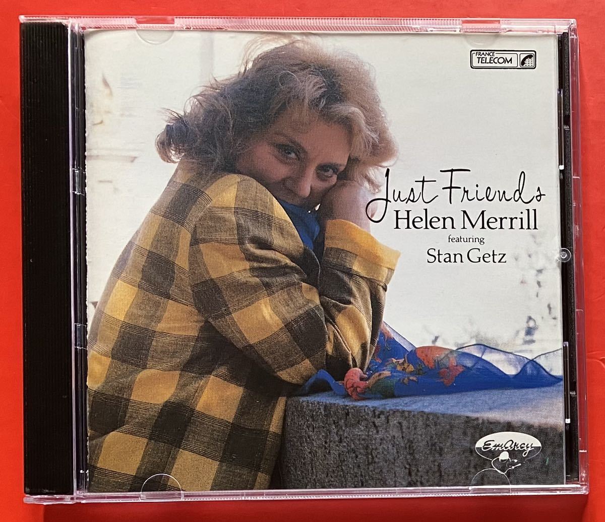 【CD】ヘレン・メリル「JUST FRIENDS:HELEN MERRILL featuring STAN GETZ」スタンゲッツ 国内盤 [12150110]_画像1