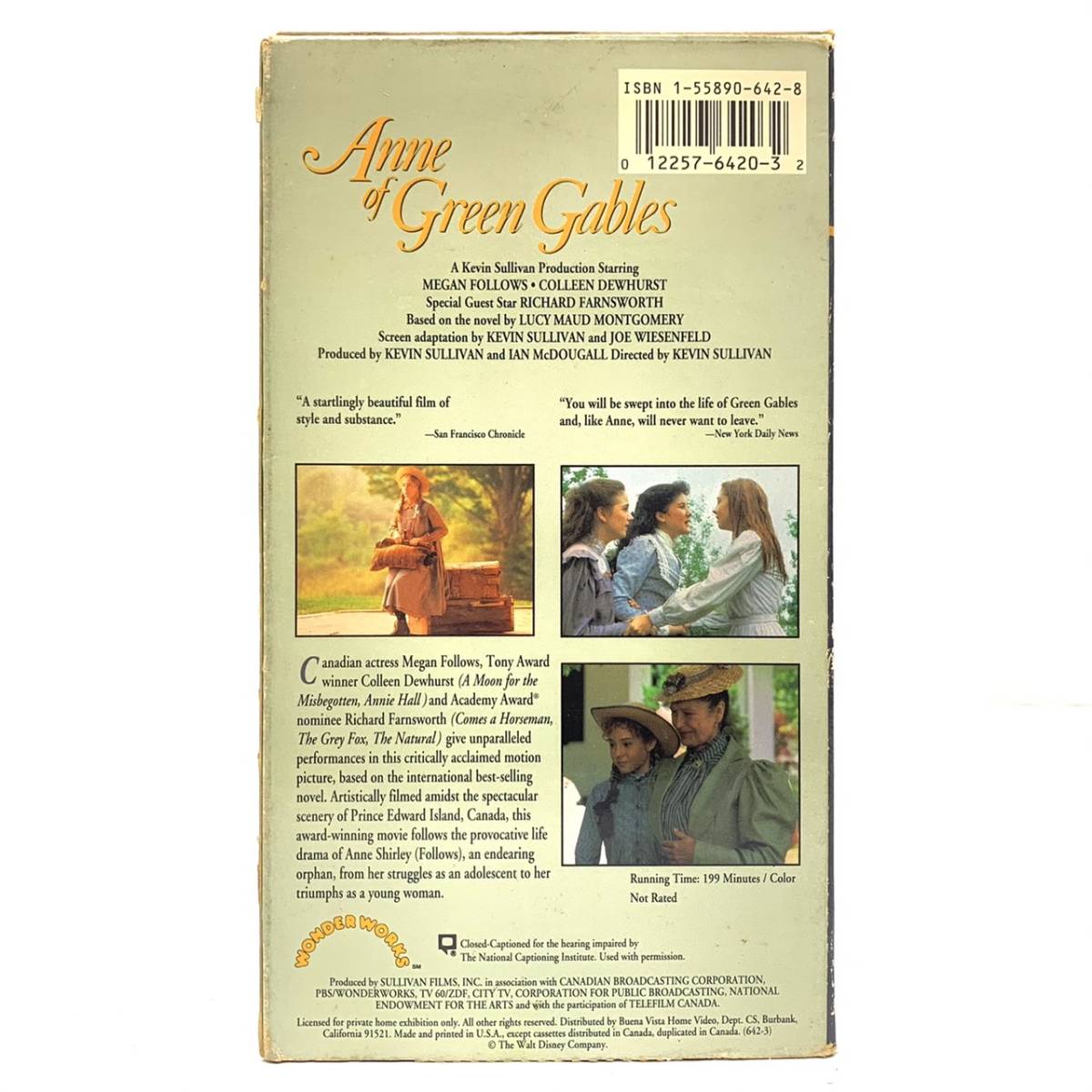  free shipping h45819 Disney Disney Home video Anne of Green Gables Anne of Green Gables VHS