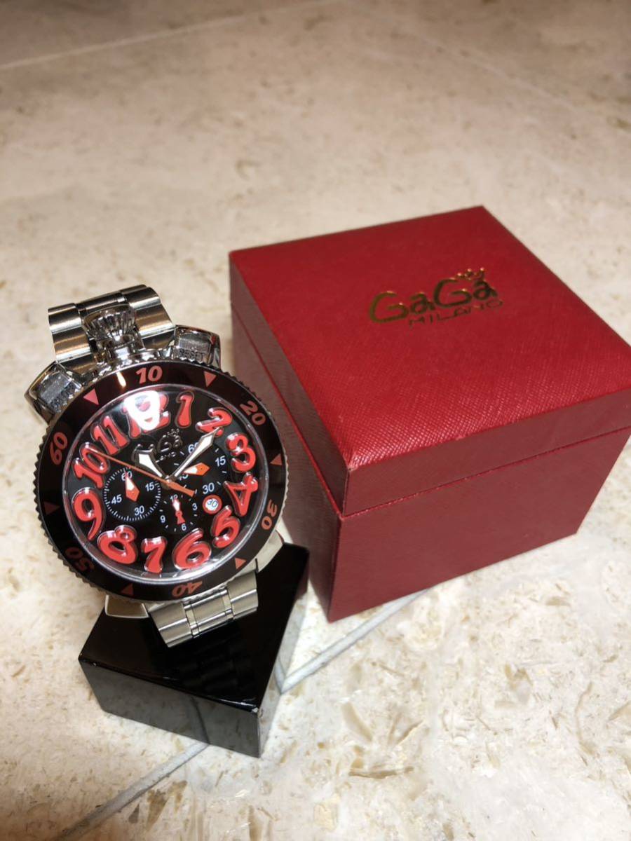 完売 GaGaMILANO 新品未使用正規品 ガガミラノ ガガミラノ 腕時計 新品