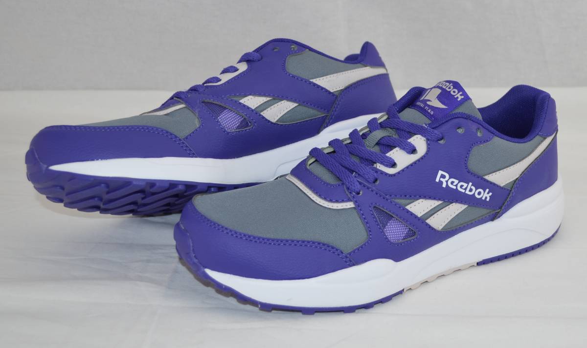 リーボック ロイヤル エスケープ 24.5cm グレー/パープル Reebok ROYAL ESCAPE_画像3