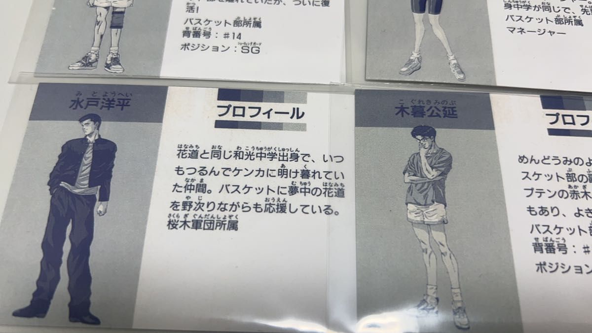 レア スラムダンク slam dunk 身分証明書 湘北高校学生手帳 付属品