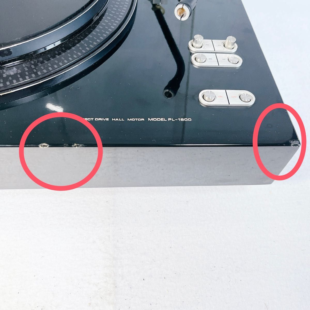★週末限定値下げ中★廃盤品★お宝品★パイオニア ターンテーブル PL-1800 完動品 レコードプレーヤー Pioneer 当時物