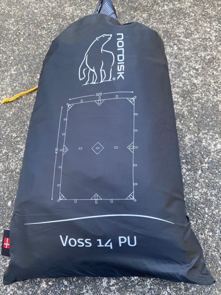 Voss 14 pu ベージュ ノルディスク nordisk タープ 値下げ
