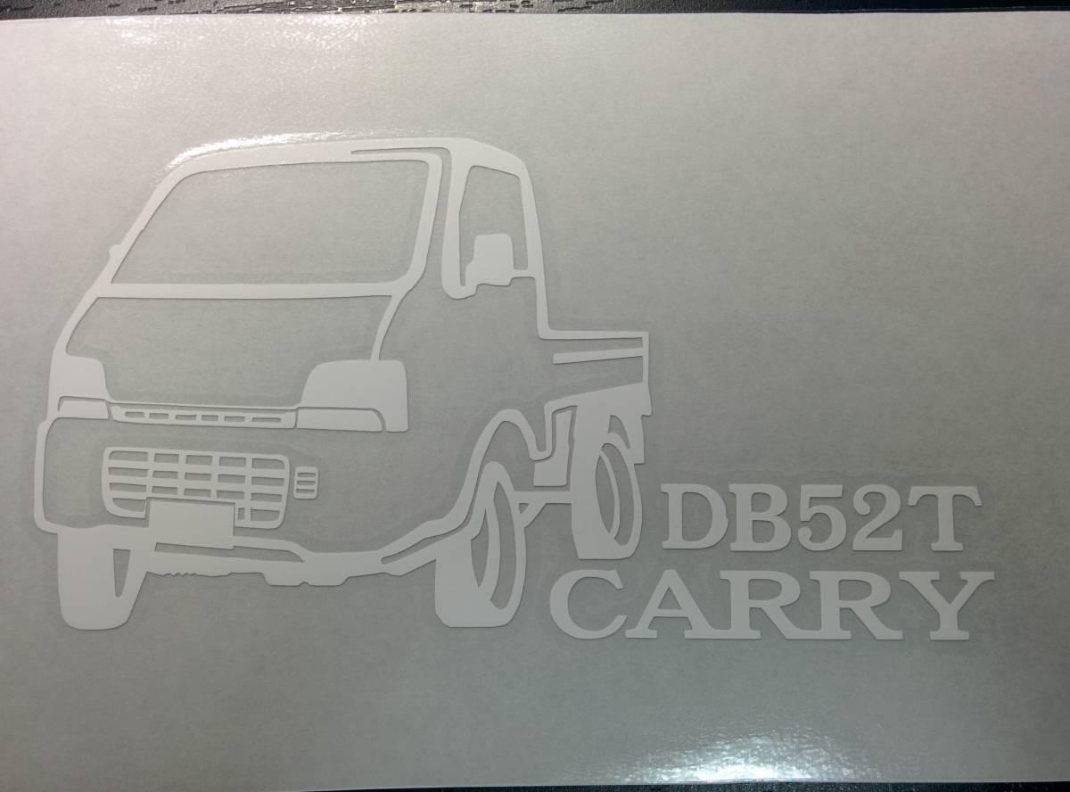 DB52T CARRY 車体ステッカー スズキ リフトアップ仕様 軽トラ キャリー ハイリフト_画像2