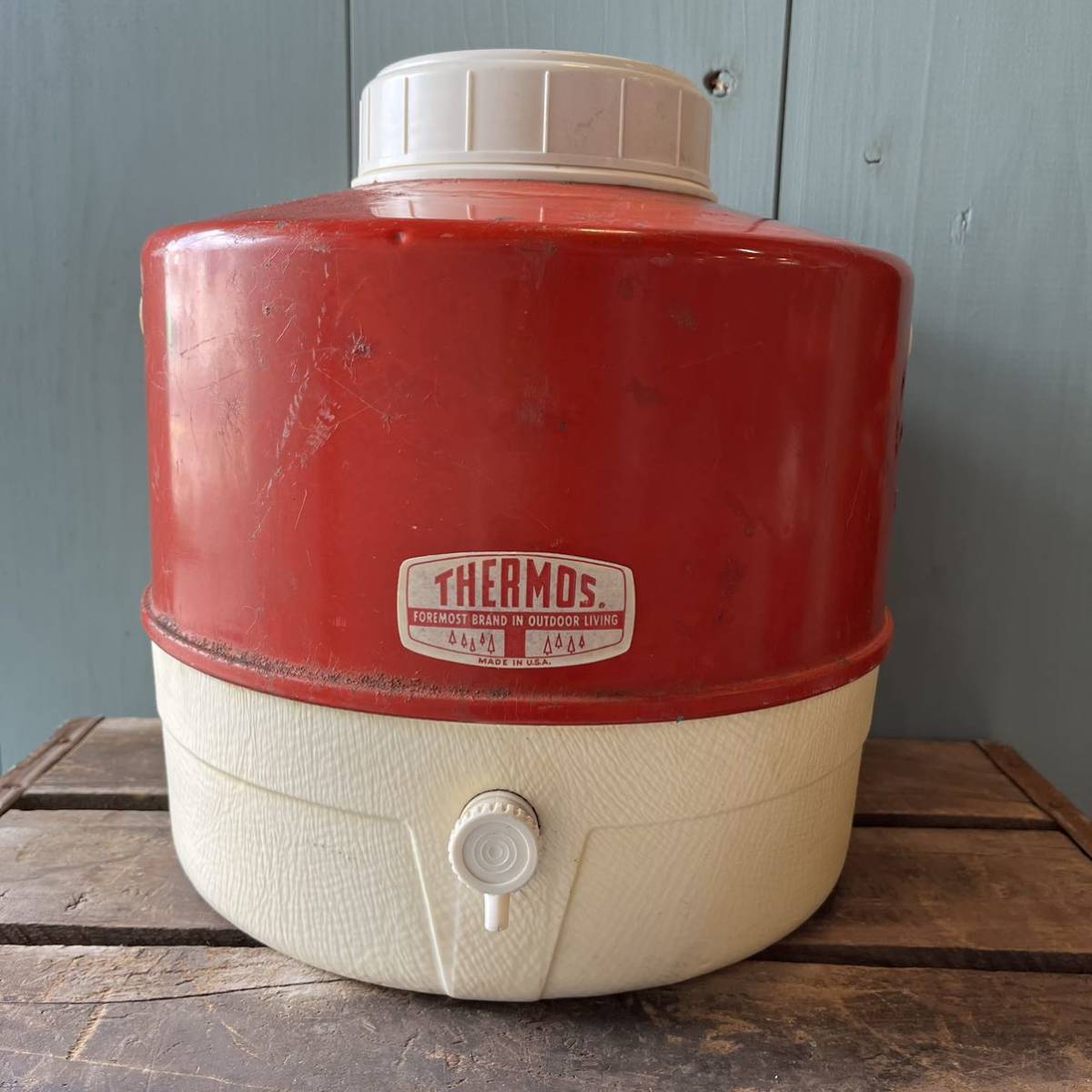 ブランドのギフト 【USA vintage】60's THERMOS ウォータージャグ