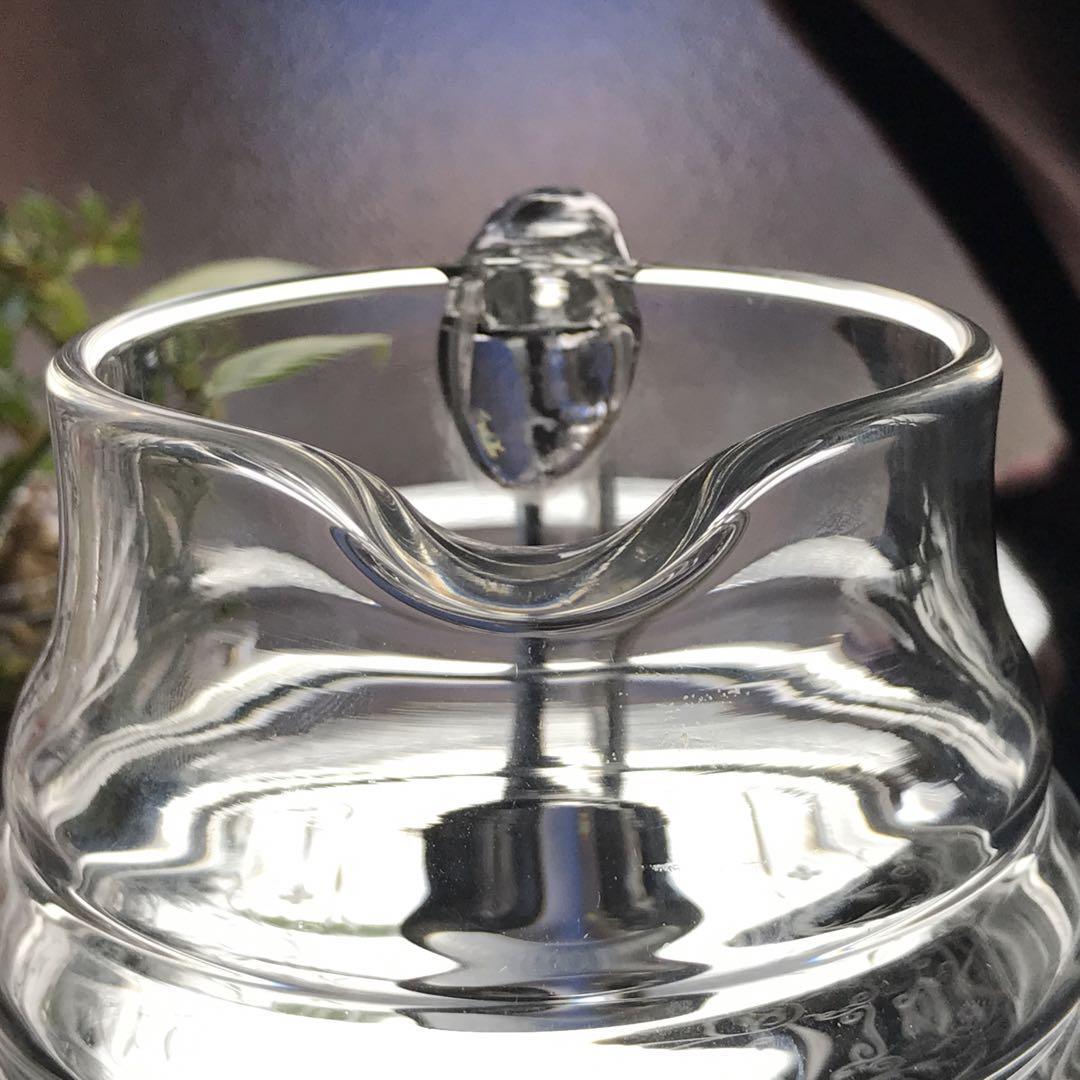 極美品 オールドバカラ Baccarat ルリ lulli ピッチャー 水差し