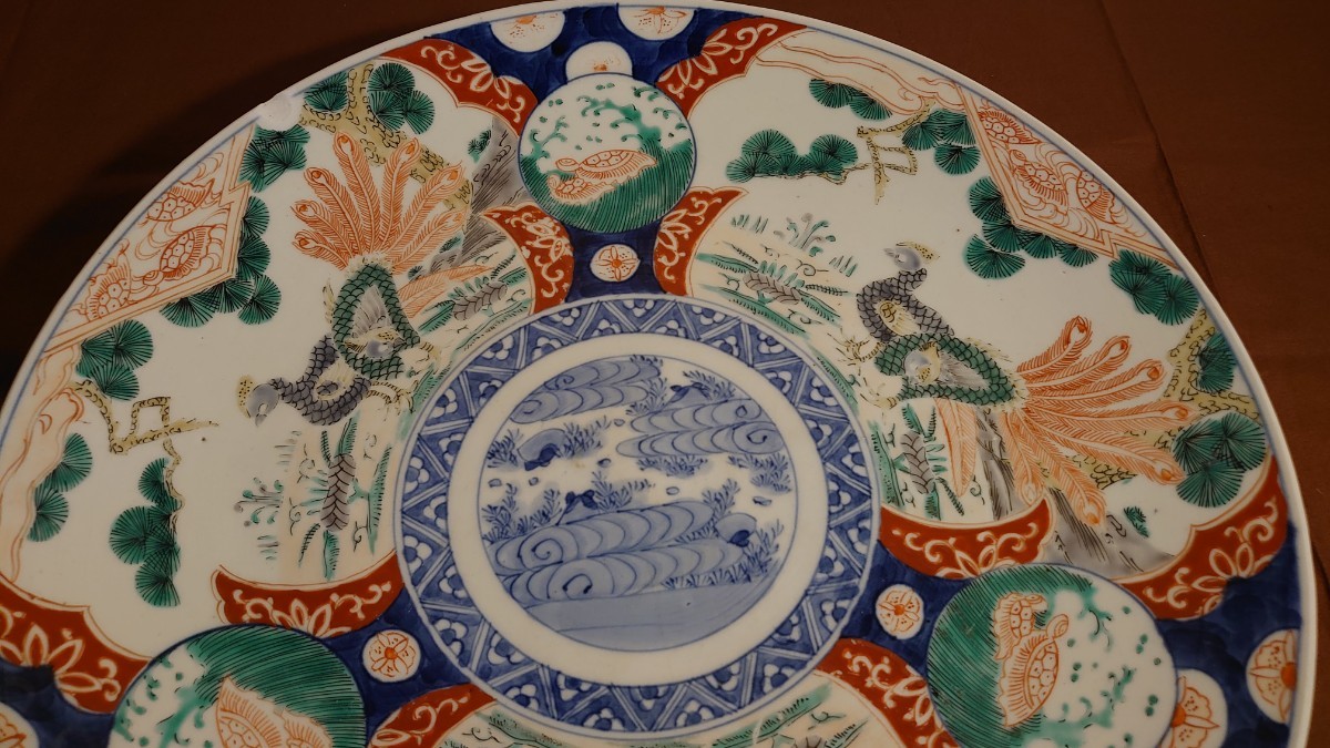 大規模セール 古伊万里 伊万里 色絵 金彩 上手 アンティーク伊万里