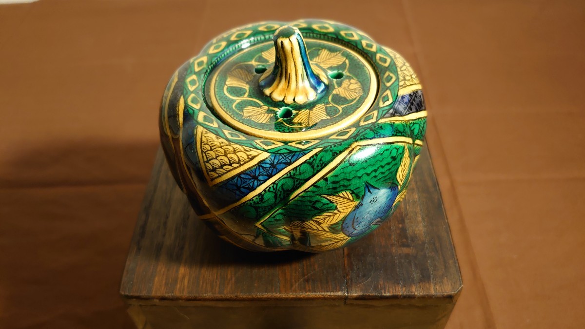 Kutani Kutani Yaki -yaki yoshidaya Kakura Antique Kutani -yaki Kakusakushi Box 1 клиент