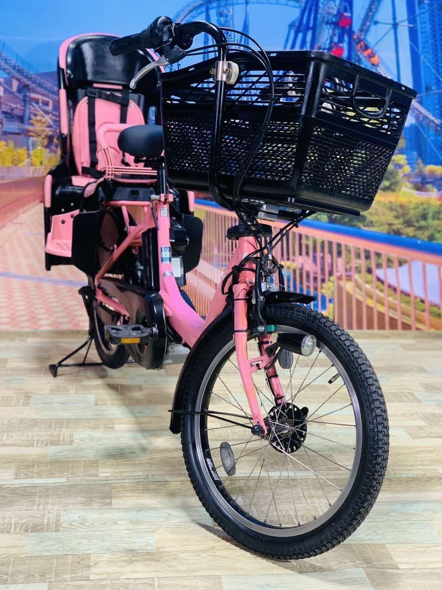 5040子供乗せ電動アシスト自転車ヤマハ3人乗り対応20インチ