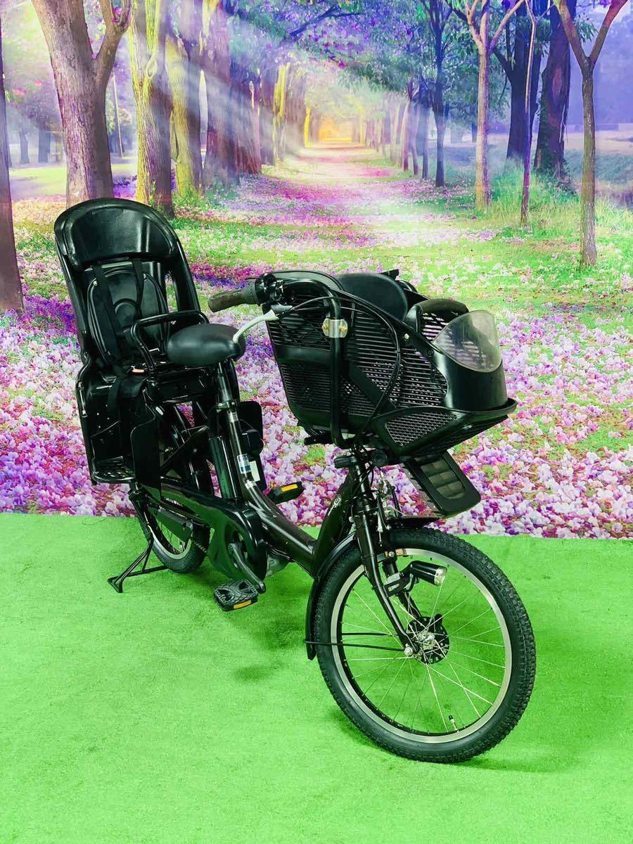 5107子供乗せ電動アシスト自転車ヤマハ3人乗り対応20インチ