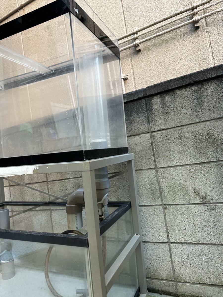 100%本物 オーバーフロー水槽 90cm アクリルミニオーバーフロー水槽