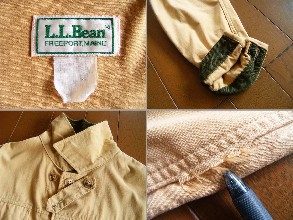 LLビーン L.L.Bean ハーフムーンポケット ハンティングジャケット _画像10