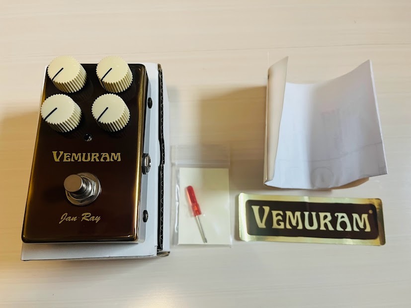 ほぼ 品 VEMURAM / Jan Ray オーバードライブ ヴェムラム ジャンレイ