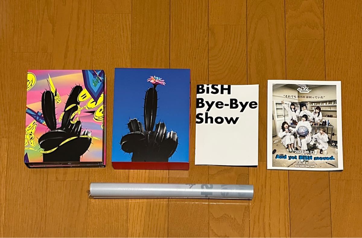 BiSH Bye-Bye Show 初回生産限定盤 特典ミニポスター付き　5CD＋3Blu-ray + PHOTOBOOK