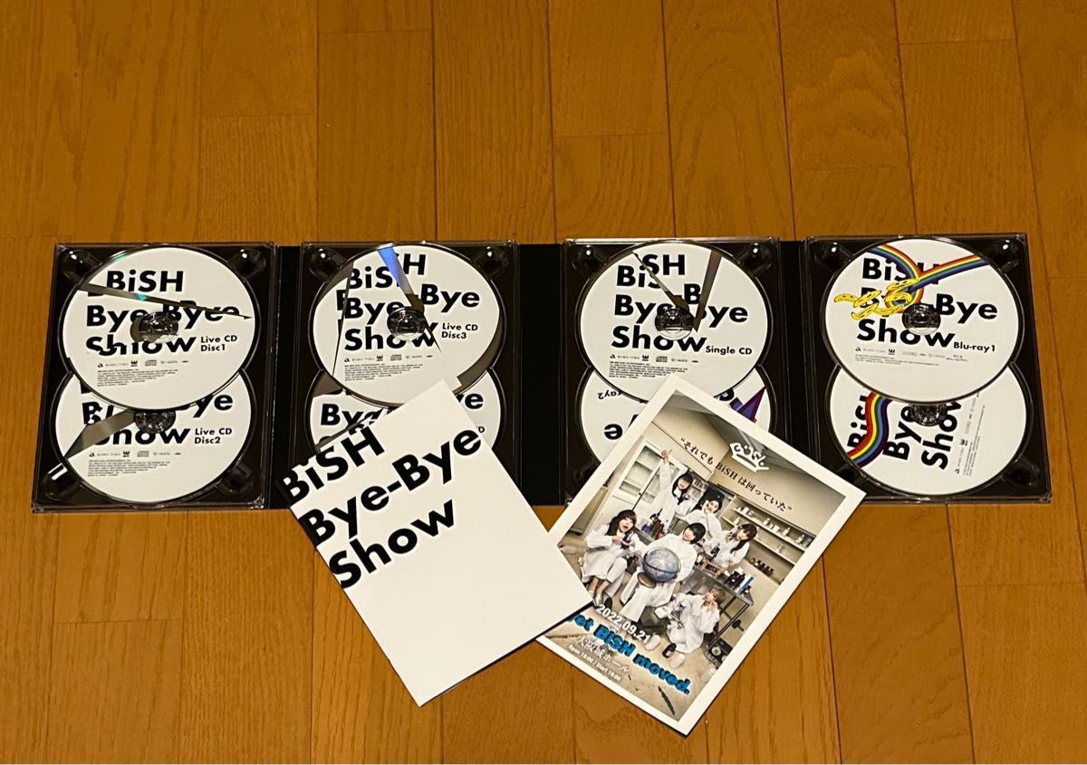 BiSH Bye-Bye Show 初回生産限定盤 特典ミニポスター付き　5CD＋3Blu-ray + PHOTOBOOK