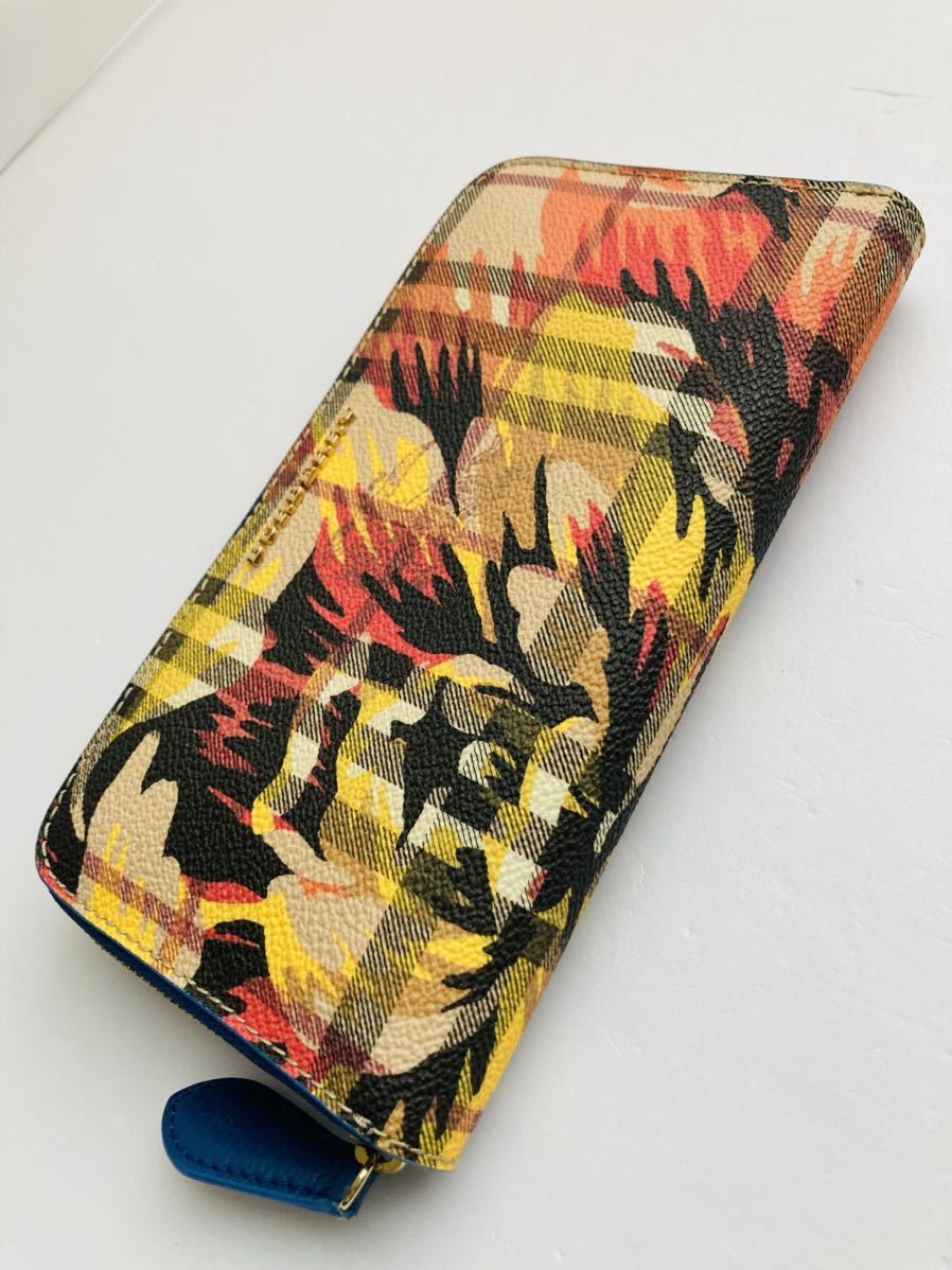 極美品 希少 BURBERRY バーバリー ラウンドファスナー長財布 極美品 希少 BURBERRY バーバリー ラウンドファスナー長財布