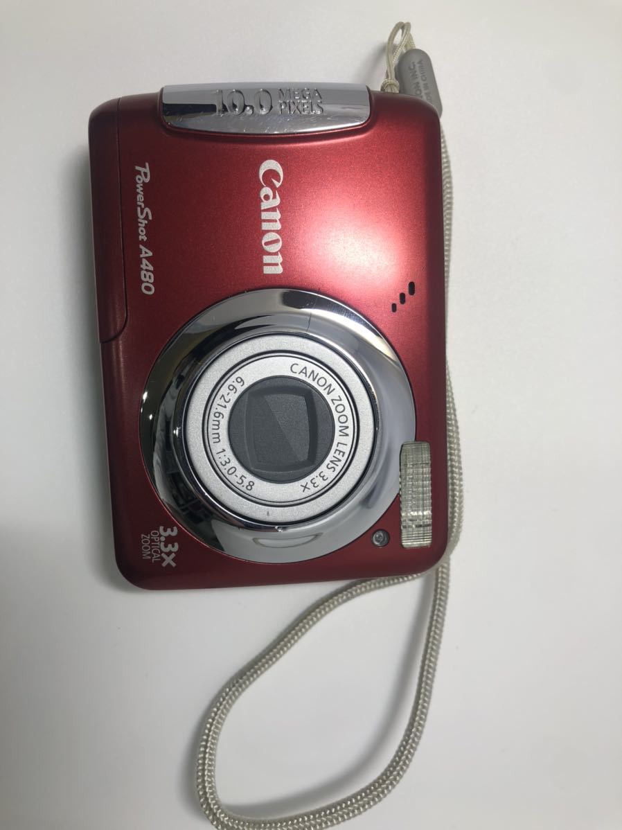 ヤフオク! - Canon PowerShot A480 デジカメ デジタ...