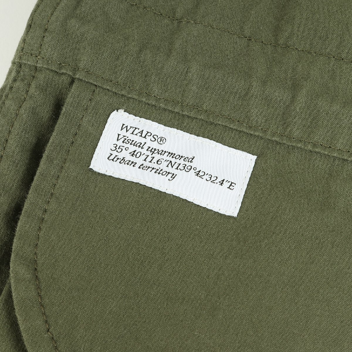 WTAPS ダブルタップス ジャケット ミリタリー アノラック プルオーバージャケット INCUBATE / JACKET 21AW オリーブドラブ S アウター_画像5