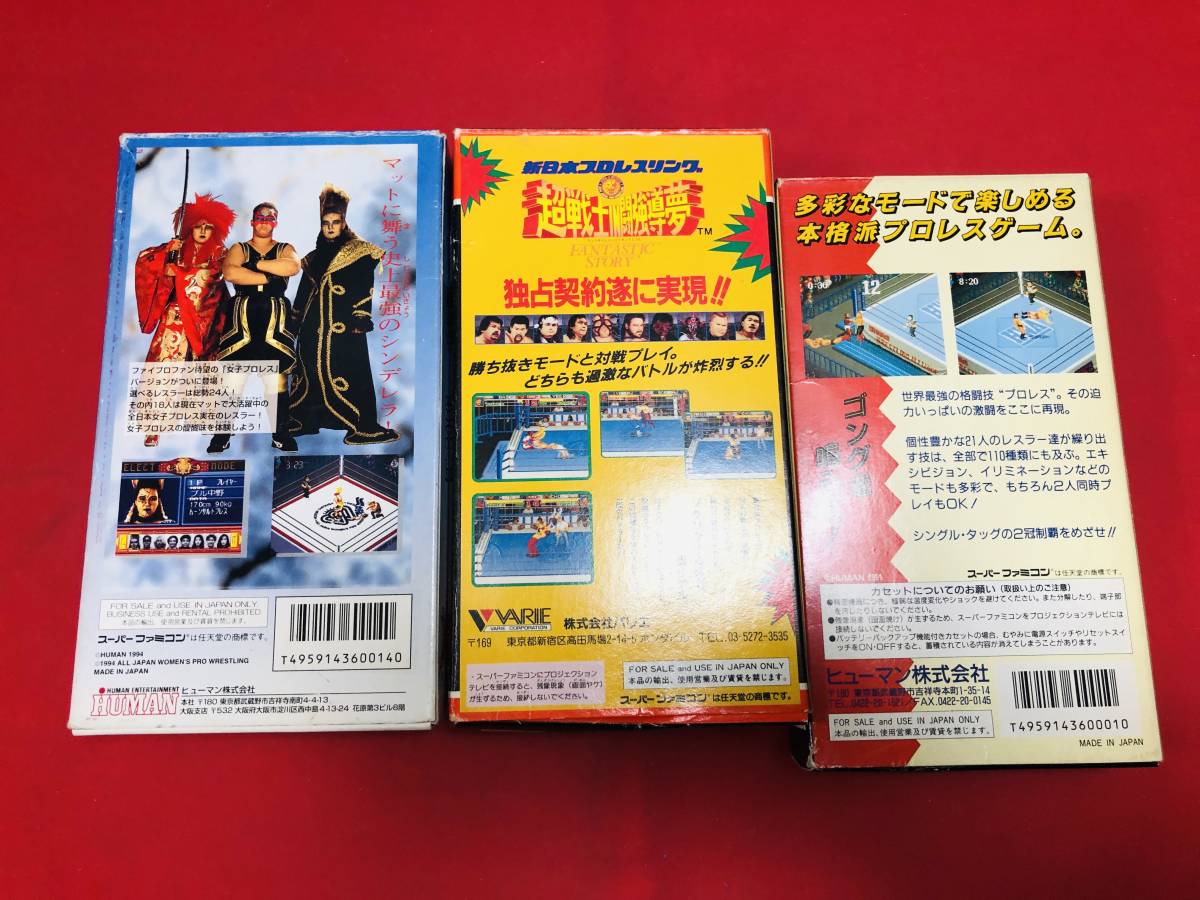 ファイプロ女子 オールスタードリームスラム 新日本プロレスリング 超戦士IN闘強導夢 スーパーファイヤープロレスリング セット 箱説付_画像2