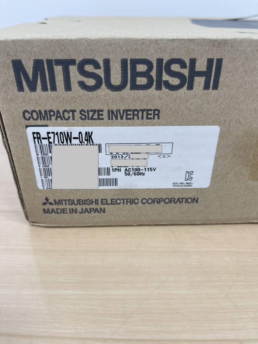 FR-E710W-0.4K - 三菱電機 簡単・パワフル小形インバータ FREQROL-E700