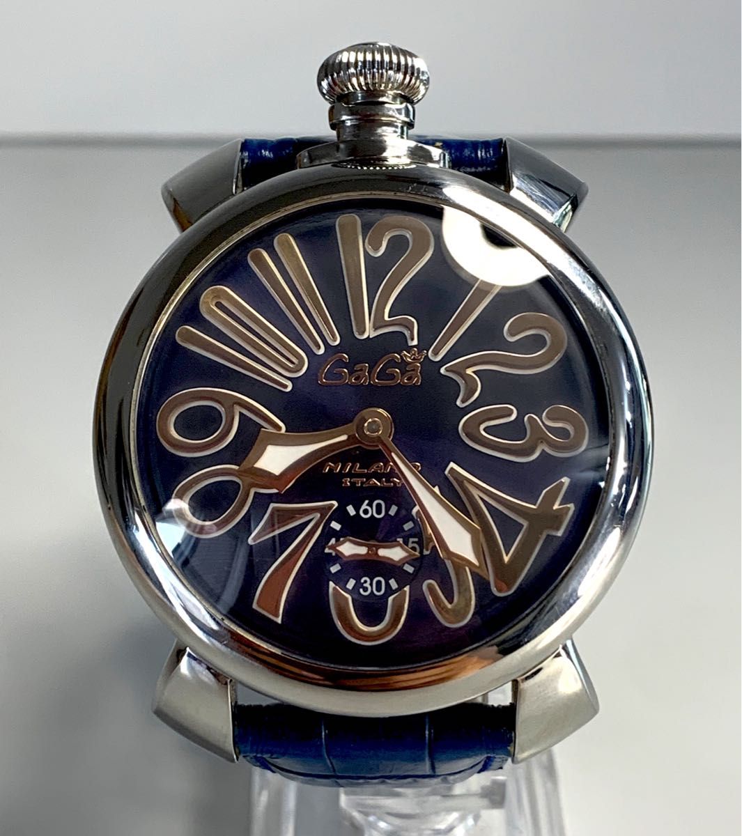 GaGa MILANO ガガミラノ マヌアーレ48 手巻き式腕時計-