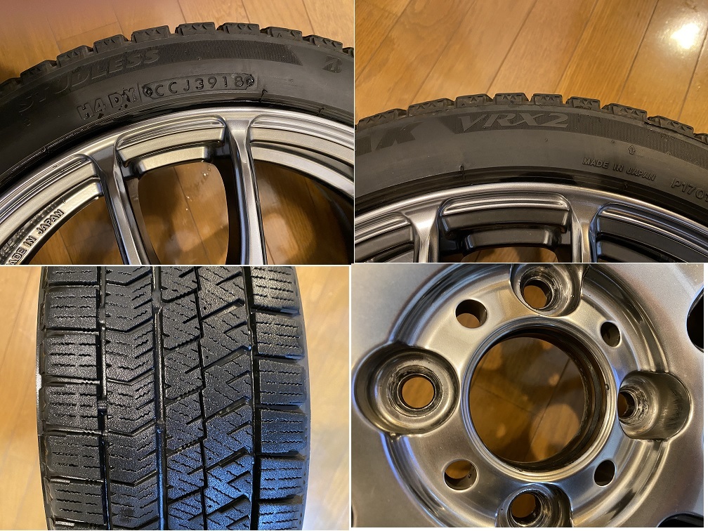 ☆手渡し可 WORK EMOTION CR Kiwami 4本セット 16インチ 5.5J イン