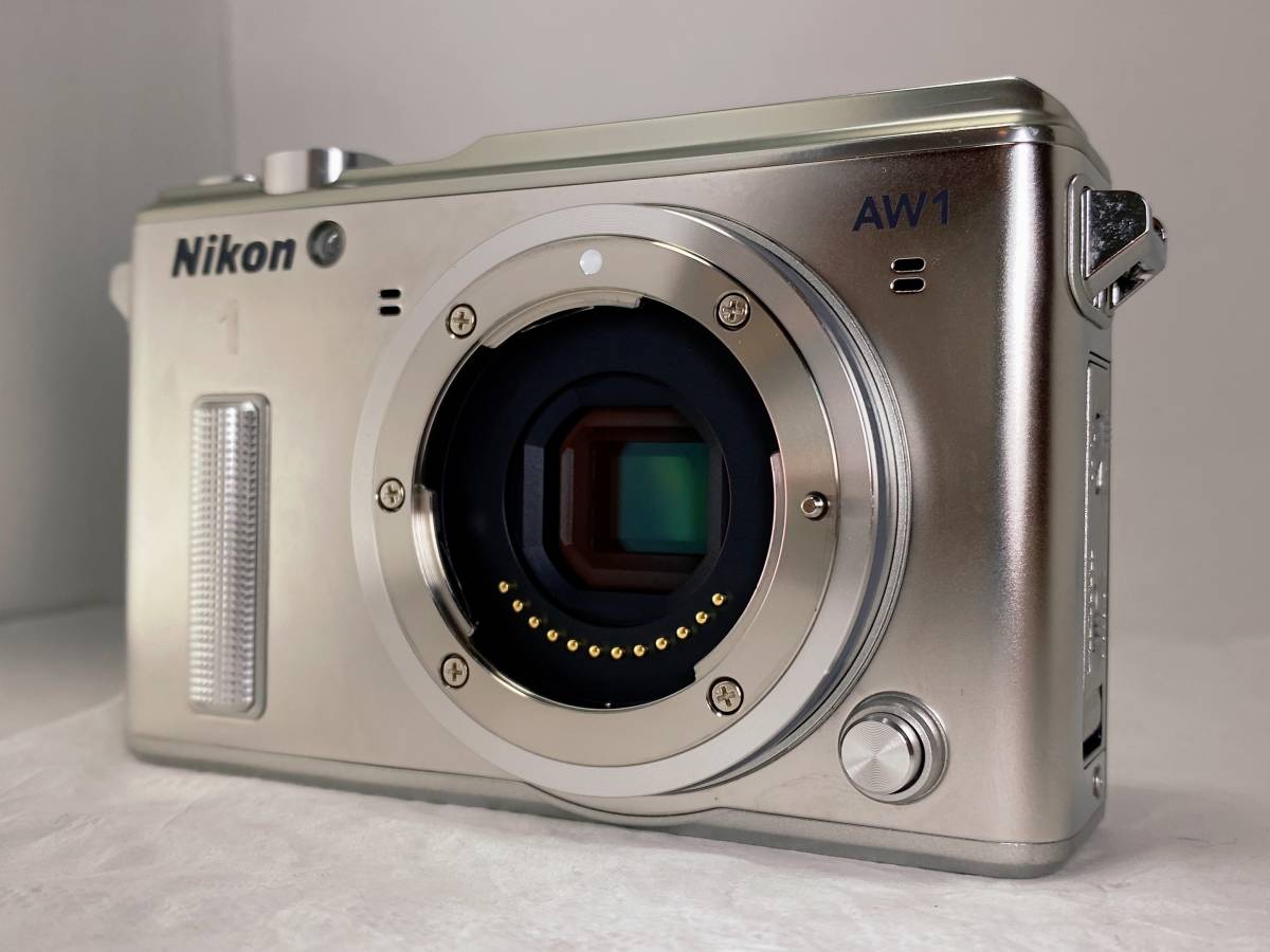 ★良品★ ニコン NIKON 1 AW1 ボディ ★希少！★バッテリー付き！　　　0411#00861 #4856