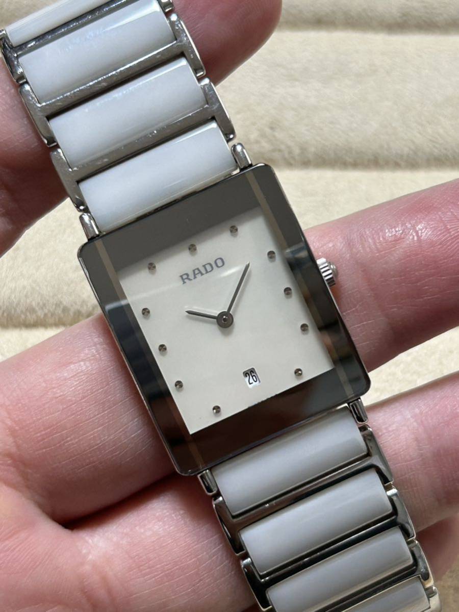 RADO ラドー ダイヤスター 160.0486.3 diastar シェル文字盤 ホワイト