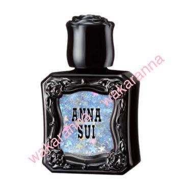  new goods ANNA SUI Anna Sui limitation color nail color topa-211 unopened tent gram blue 2021 Hori te- unused Christmas lame pastel veruni