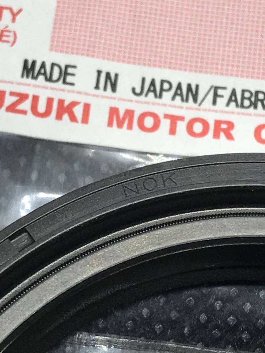 スズキ バンディット1250(GW72A)ABS/S/F 07～12 フォークシール ダスト＋オイルシール各2個1台分 純正部品 オーバーホール レストア BANDIT_画像3