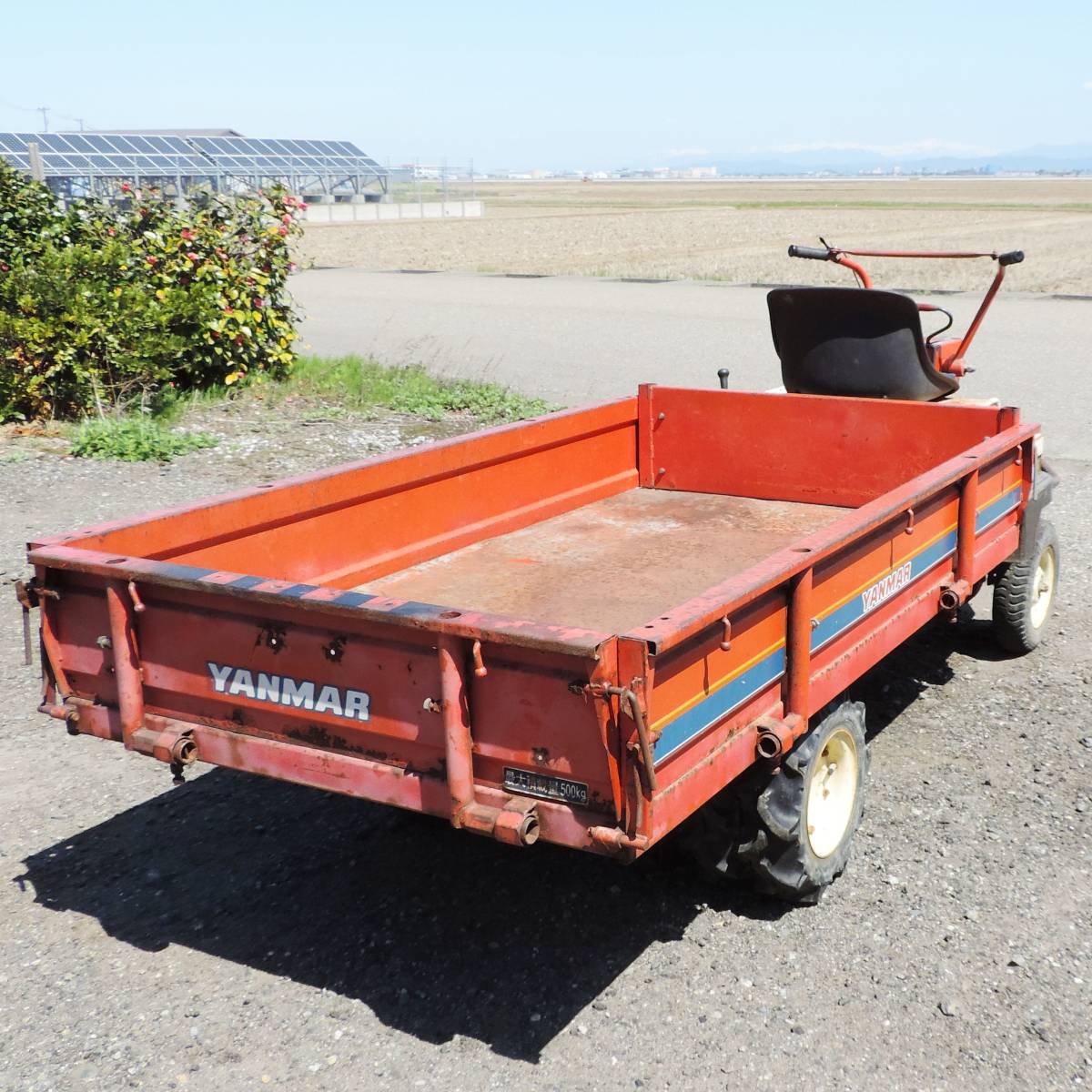 [ Niigata ] Yanmar сельское хозяйство для транспортировка машина FDA182 cell 6 лошадиные силы дизель грузовик грузоподъёмность 500kg двойные шины 6 колесо маленький размер перевозка старый пассажирский / ходьба 