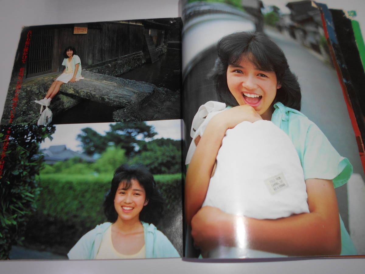  Momoko /Momoco Showa era 60 year 1985 year 9 month number Nishimura Tomomi / Suzuki guarantee . beautiful /. woman ./ Yamaguchi Tomoko / Kikuchi Momoko / inside rice field ../ Matsumoto . fee / Kawai Naoko / bird . Mali 