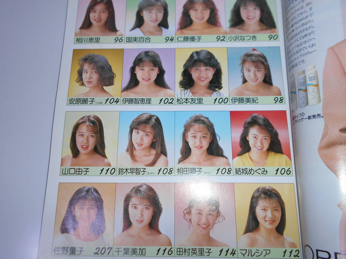 明星 ヘアカタログ 平成元年1989年3月 酒井法子 工藤静香 浅香唯 斉藤由貴 渡辺満里奈 小川範子 渡辺美奈代 中山忍 藤谷美紀 item details | Yahoo! JAPAN Auction | One Map by FROM JAPAN 明星 ヘアカタログ 平成元年1989年3月 酒井法子 工藤静香 浅香唯 斉藤由貴 渡辺満里奈 小川範子 渡辺美奈代 中山忍 藤谷美紀 item details | Yahoo! JAPAN Auction | One Map by FROM JAPAN