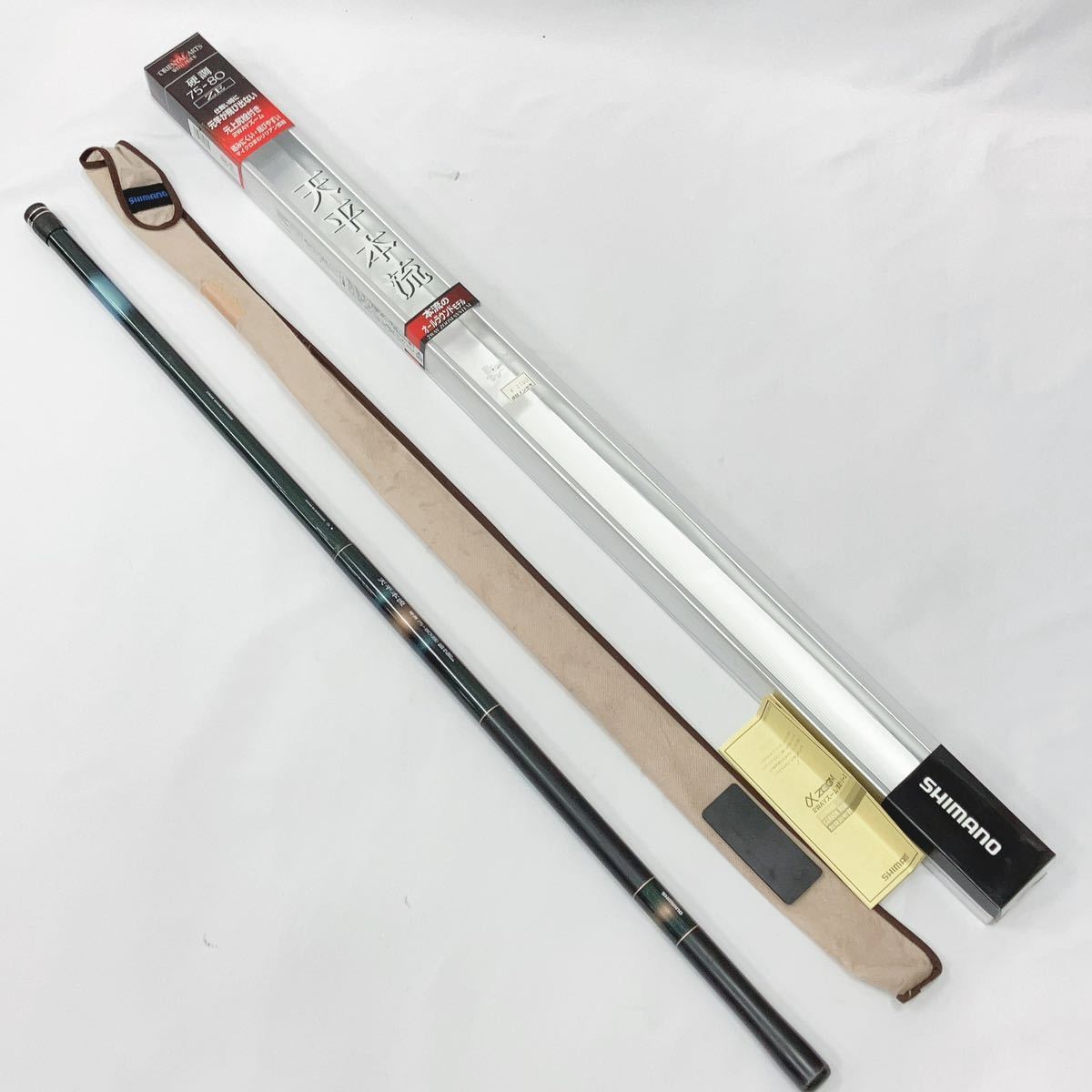 Yahoo!オークション - SHIMANO シマノ 天平本流 硬調 75-80 ZE Yahoo!オークション - SHIMANO シマノ 天平本流 硬調 75-80 ZE