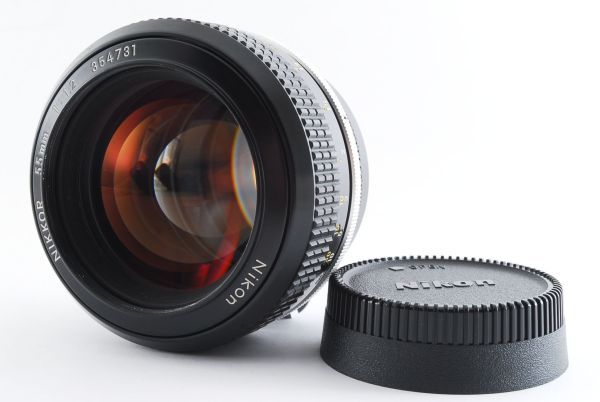 良好品】 55mm NIKKOR-S.C Nikon ニコン F1.2 #5244 一眼カメラ用