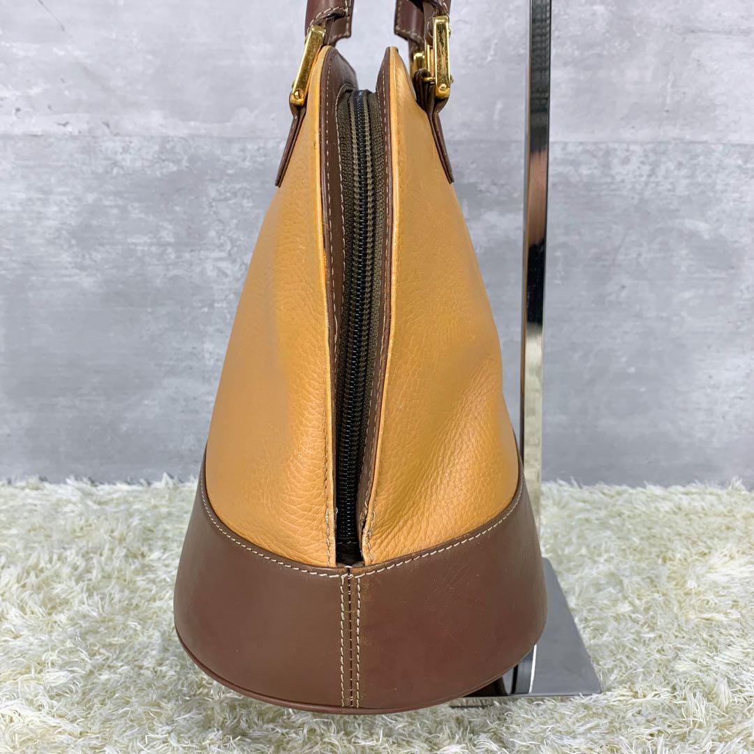 1円〜 LOEWE ロエベ ブガッティ  ハンドバッグ トートバッグ  ショルダーバッグ 斜め掛け 2way アナグラム バイカラーの画像3