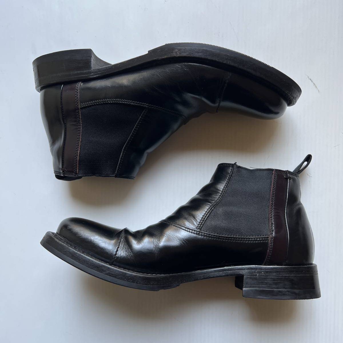 1999s MIU MIU archive leather boot 27cm ミュウミュウ メンズブーツ