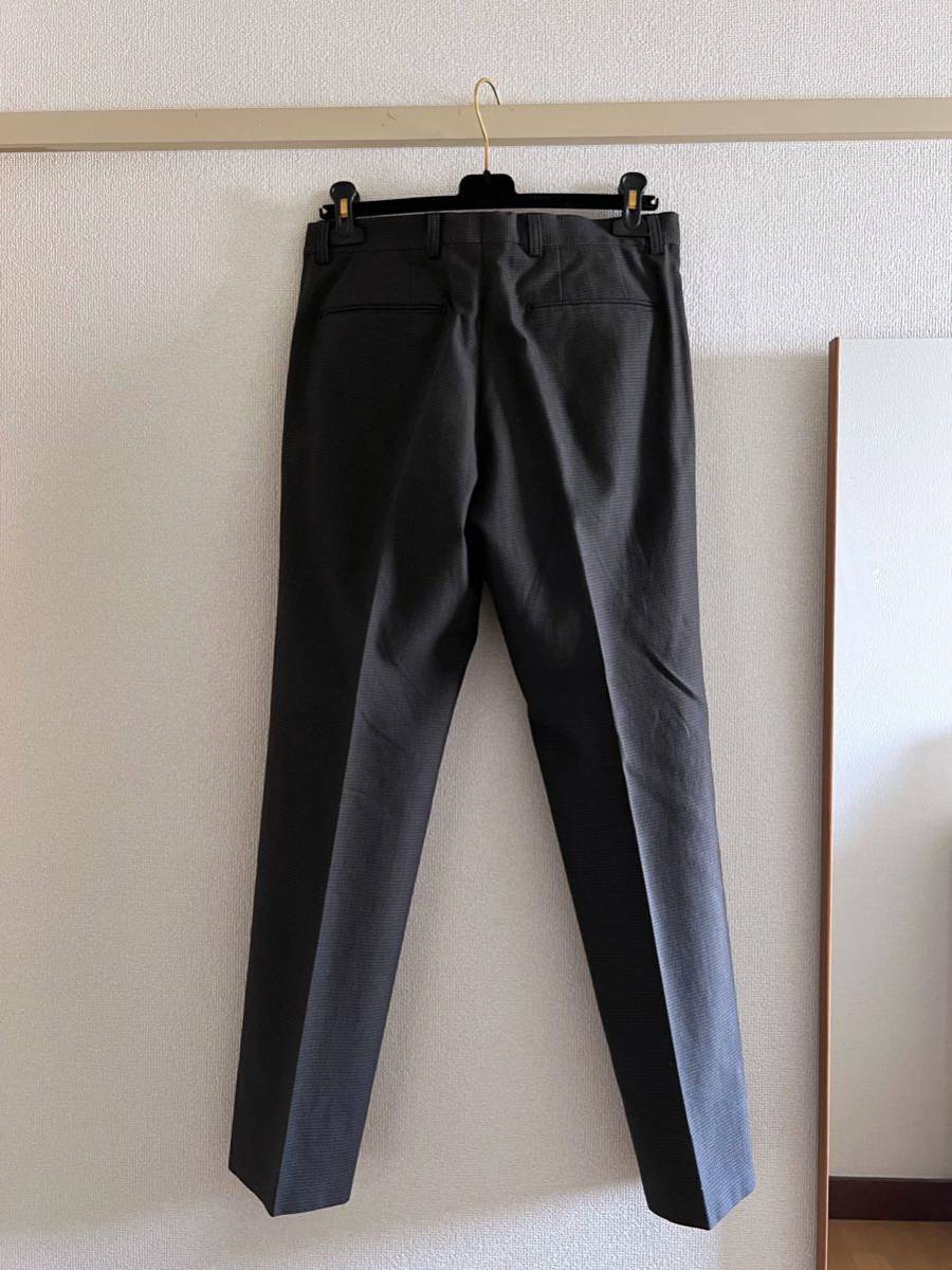 【Dries Van Noten スーツ セットアップ チェック柄】メンズ テーラードジャケット スラックス パンツ size46 美品 定価約20万_画像5