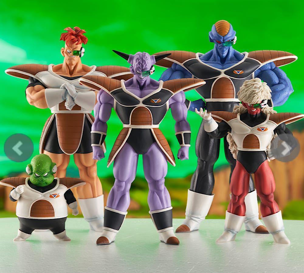 一番くじ ドラゴンボール ギニュー特戦隊‼来襲 フィギュアフルコンプ