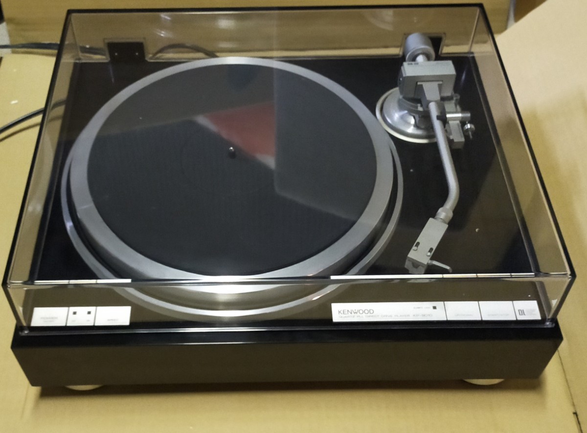 KENWOOD ケンウッド KP-9010 リフトアップ レコードプレーヤー ターン