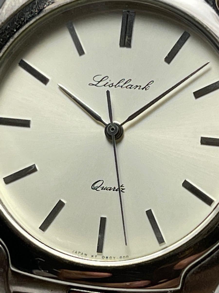 腕時計 サイズ 3.5cm メンズ クォーツ時計 ベルト18cm 動作中古品