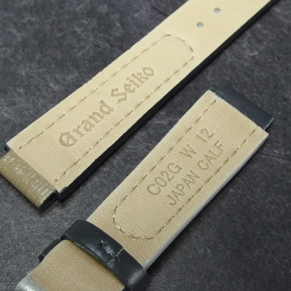 HIROKO HAYASHI × GRANDSEIKO Grand Seiko limitated model parts leather belt lady's wristwatch parts [21383]