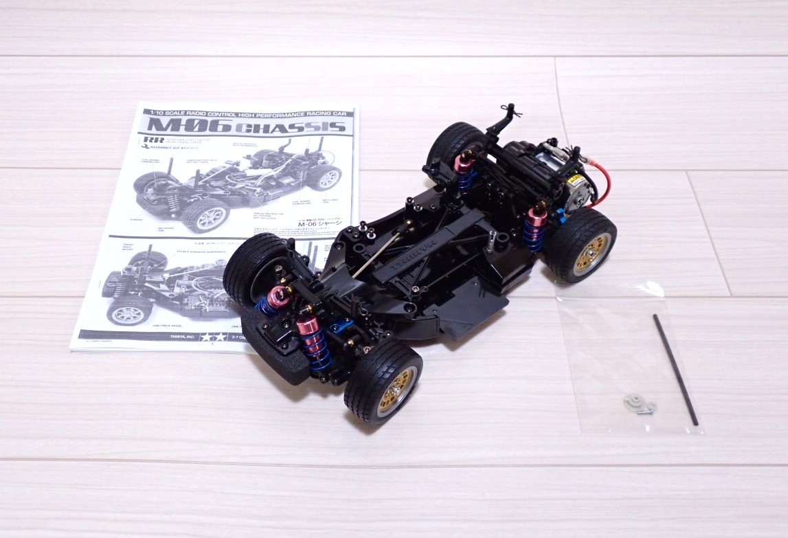 ヤフオク! - 1/10 タミヤ M06 シャーシ オプションパーツ付