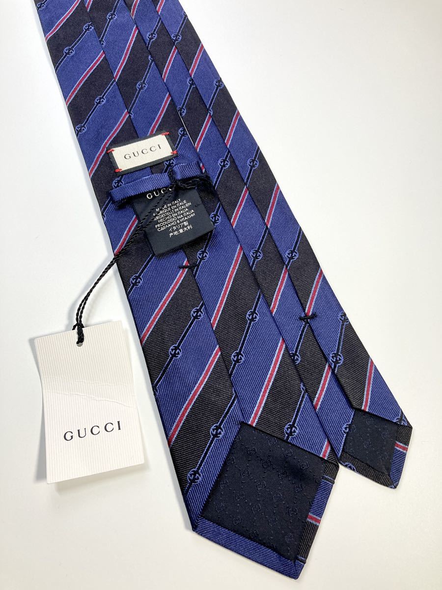 未使用 GUCCI グッチ ネクタイ インターロッキングGG | noonanwaste.com